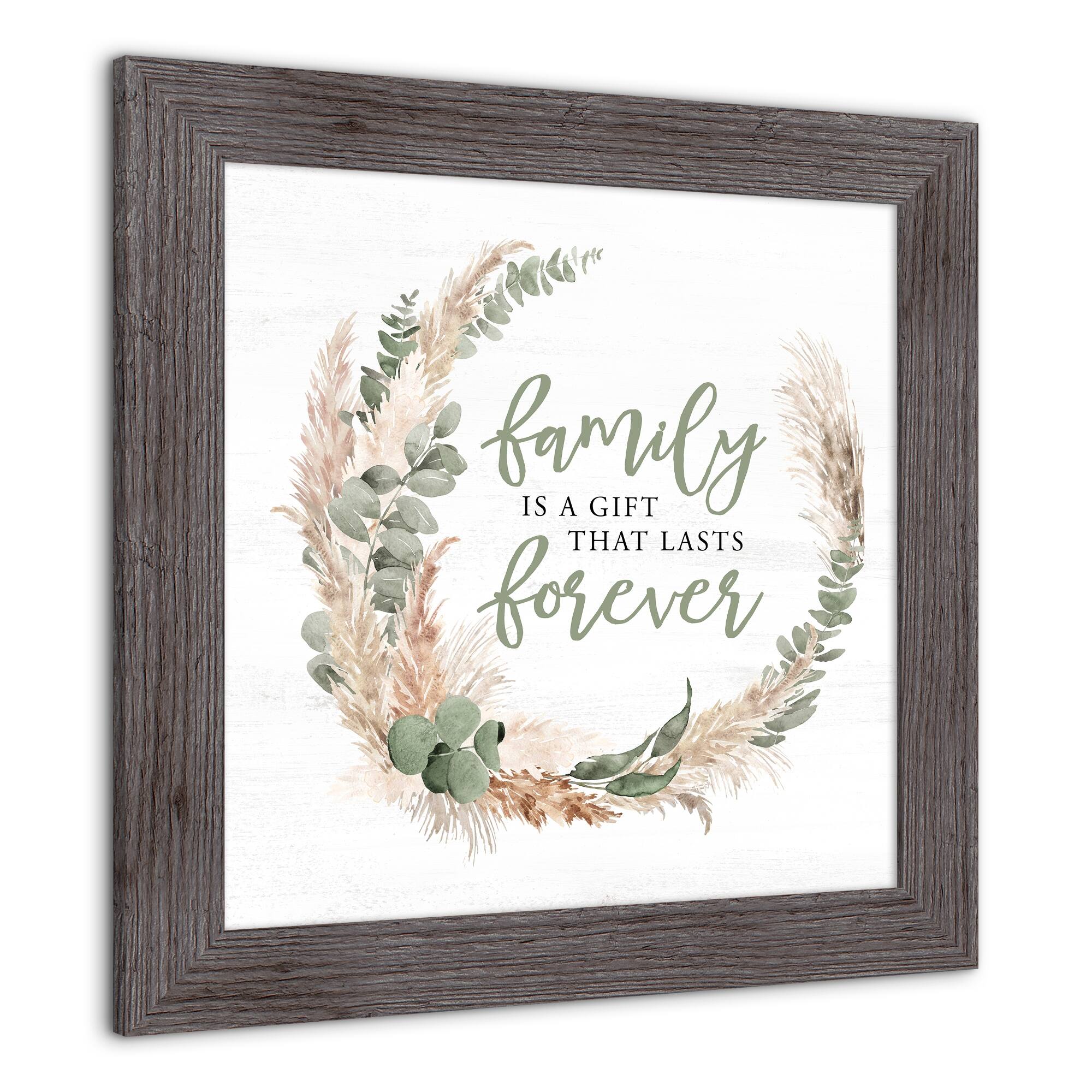 Family Forever Western 16" x 16" Framed Print